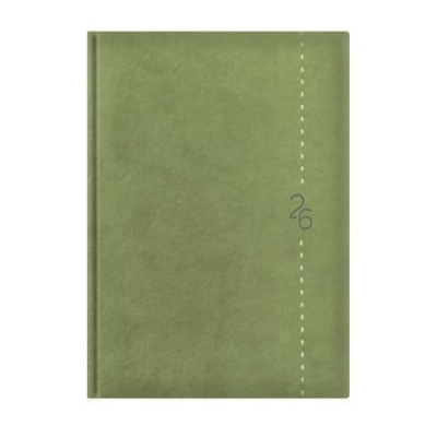 Naptár, tervező, B5, heti, TOPTIMER "Linea", zöld