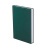 Naptár, tervező, A5, napi, TOPTIMER "Traditional", zöld
